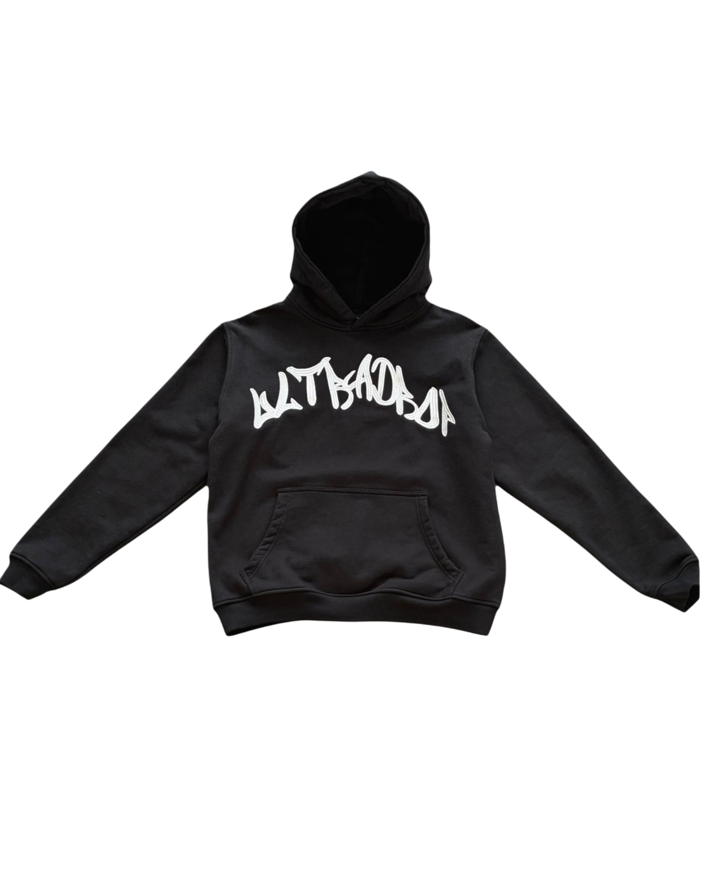 UltraDrop Black Pullover Hoodie