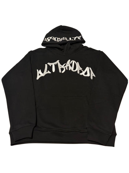 UltraDrop Black Pullover Hoodie