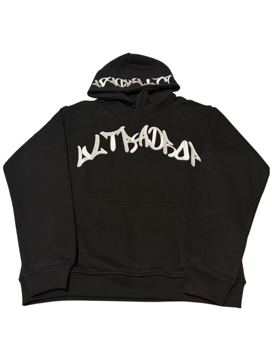 UltraDrop Black Pullover Hoodie