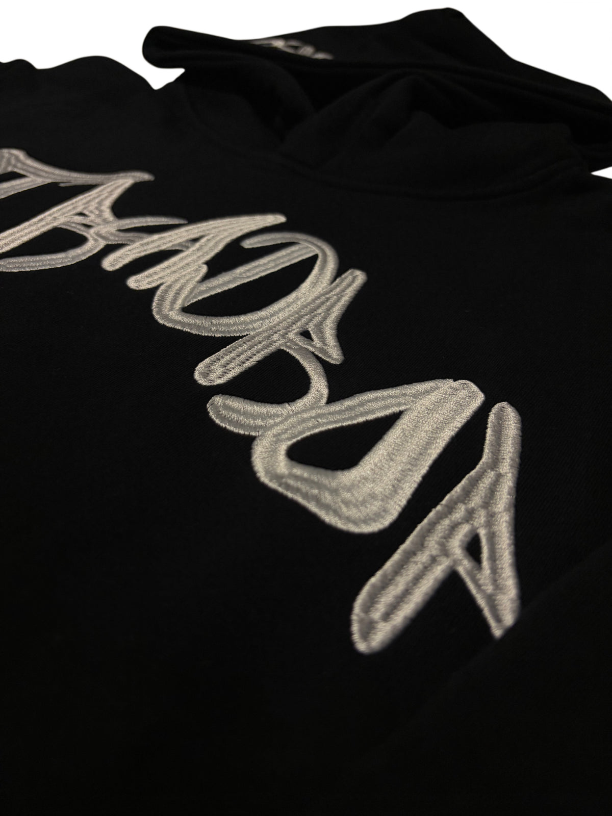 UltraDrop Black Pullover Hoodie