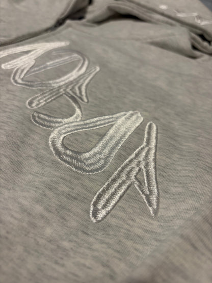 UltraDrop Grey Zip-Up Hoodie