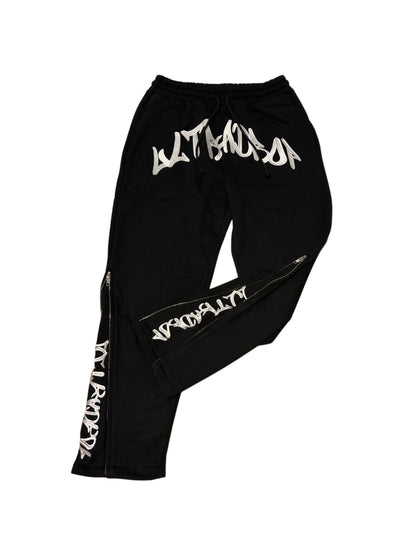 UltraDrop Black Flared Pants