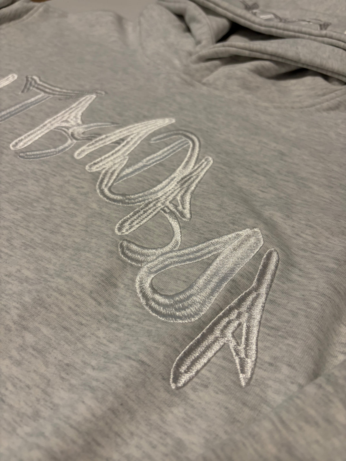 UltraDrop Grey Pullover Hoodie