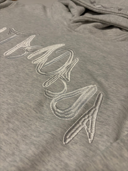 UltraDrop Grey Pullover Hoodie