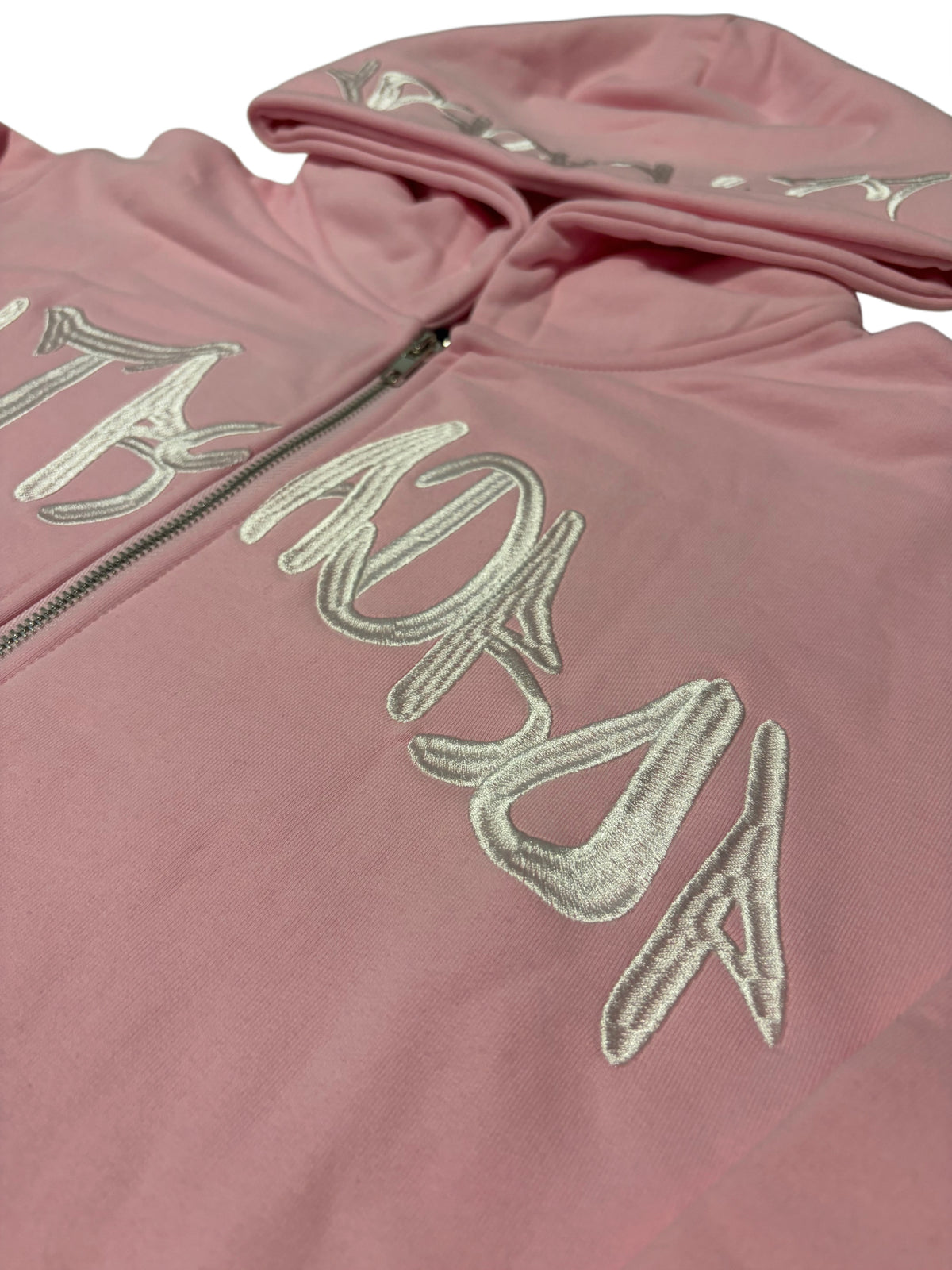 UltraDrop Pink Zip-Up Hoodie