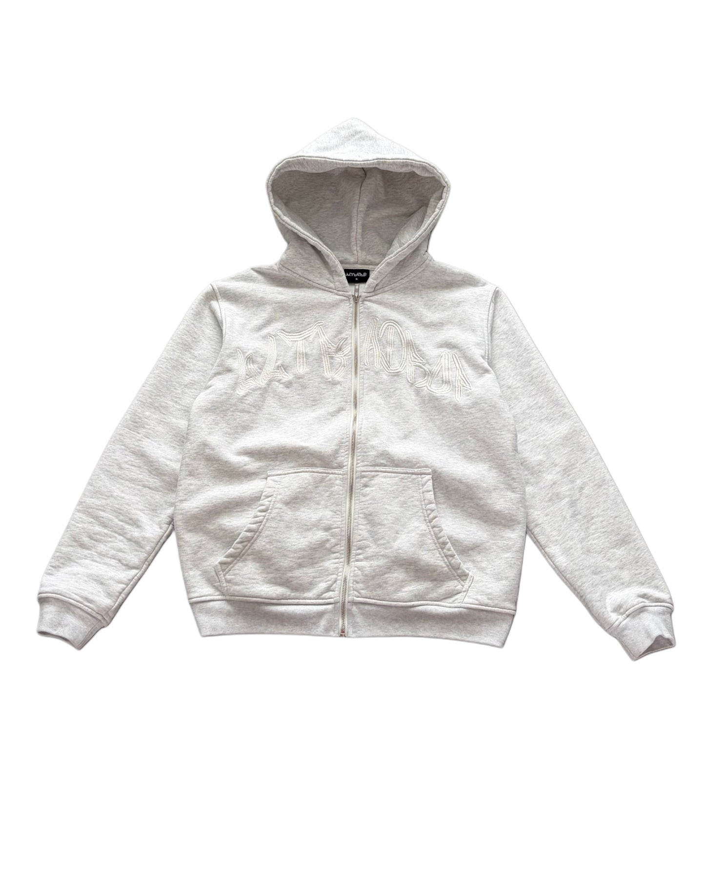 UltraDrop Grey Zip-Up Hoodie