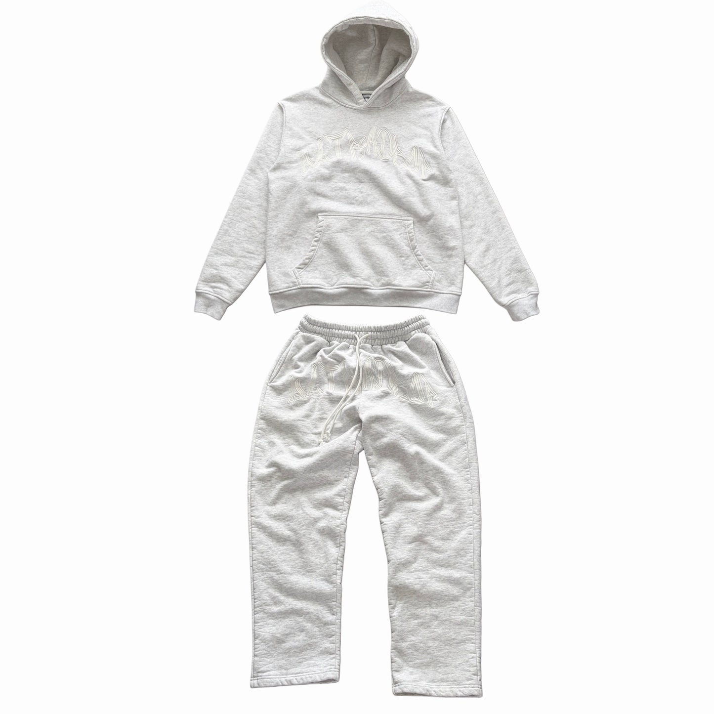 UltraDrop Grey Pullover Hoodie & Baggy Pants