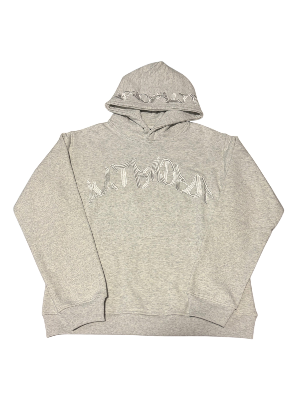 UltraDrop Grey Pullover Hoodie