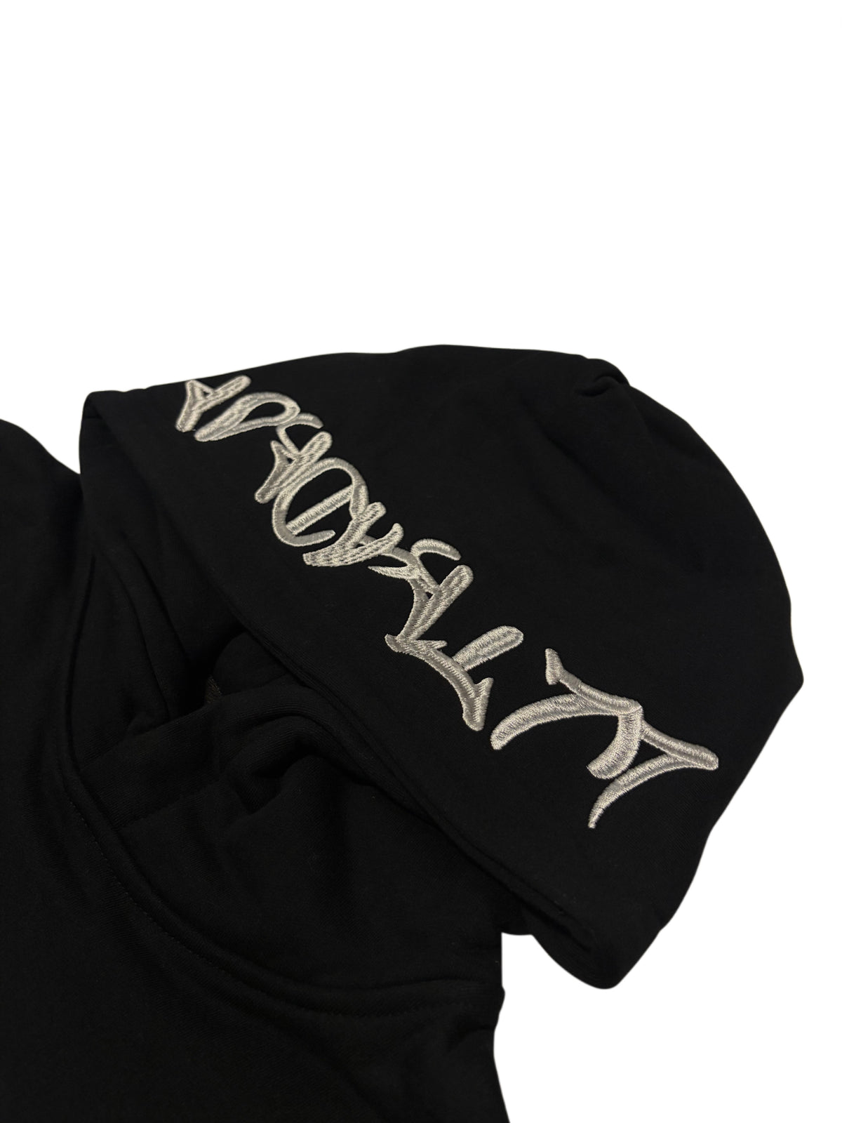 UltraDrop Black Pullover Hoodie