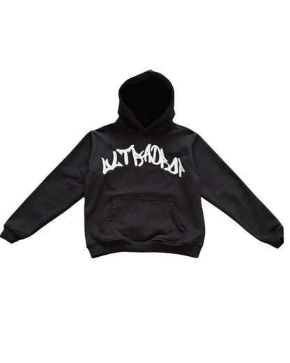 UltraDrop Black Pullover Hoodie & Flared Pants