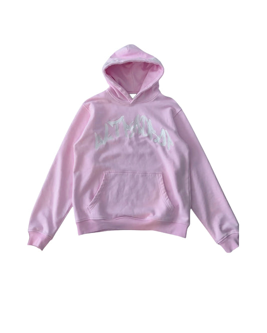 UltraDrop Pink Pullover Hoodie